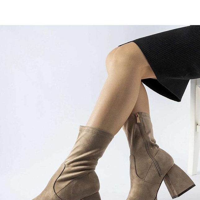 Heel boots model 205086