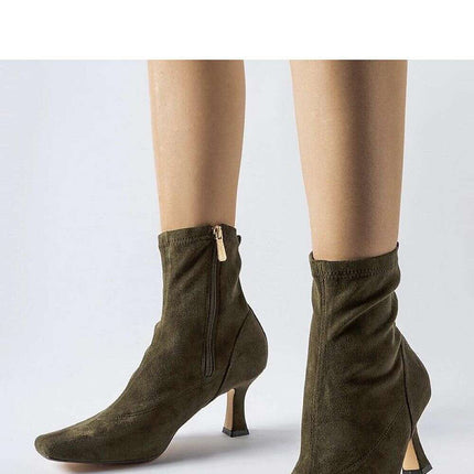 Heel boots model 204738