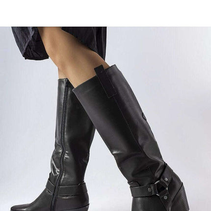 Heel boots model 205122