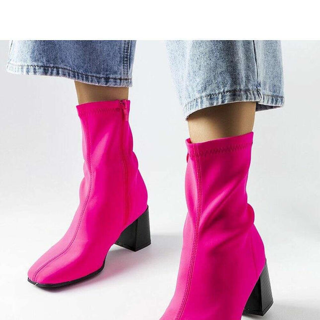 Heel boots model 205127