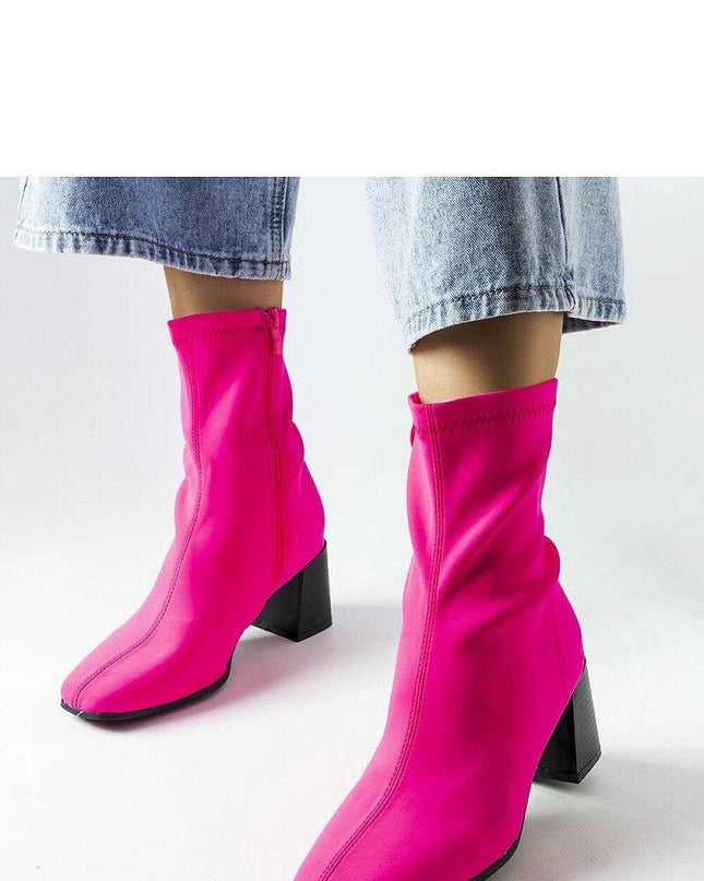 Heel boots model 205127