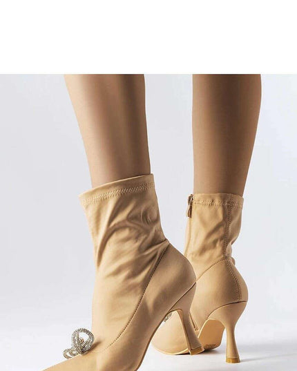 Heel boots model 205128