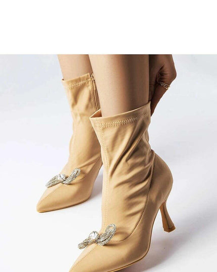 Heel boots model 205128