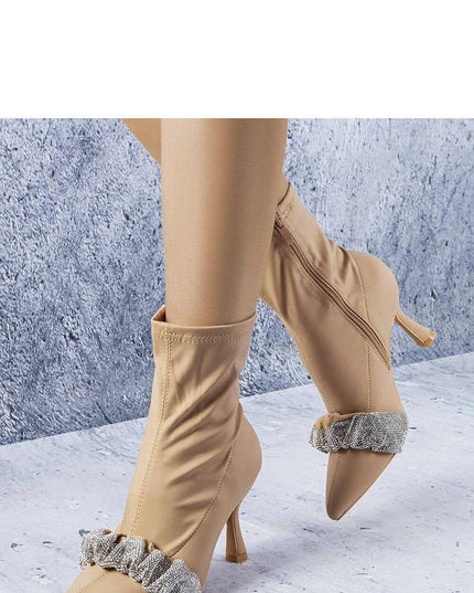 Heel boots model 204774