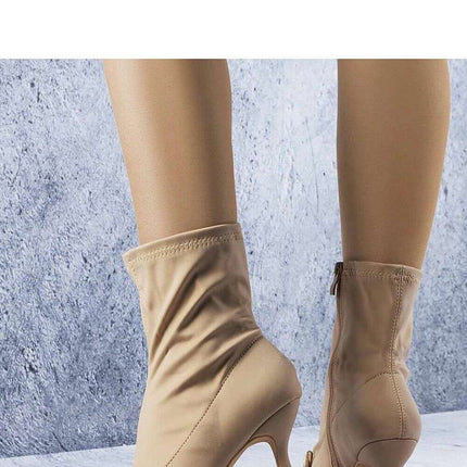 Heel boots model 204774