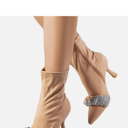 Heel boots model 204774