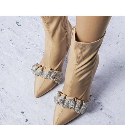 Heel boots model 204774