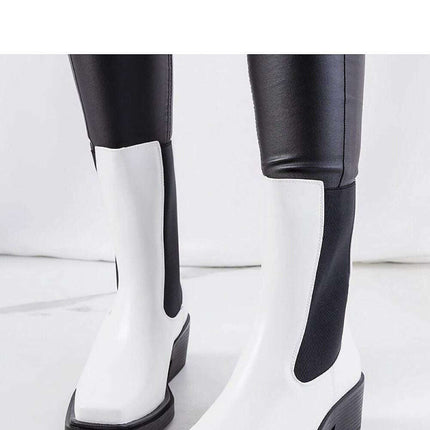 Heel boots model 205158