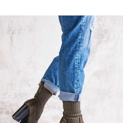 Heel boots model 205041