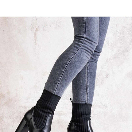 Heel boots model 205041