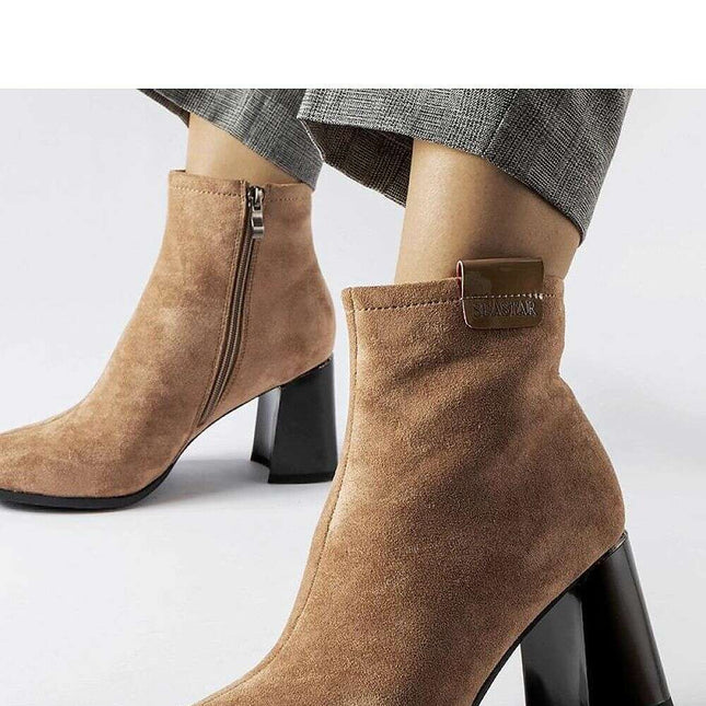 Heel boots model 205851