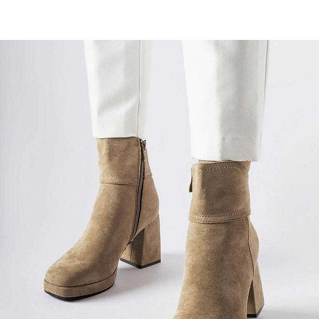 Heel boots model 205870