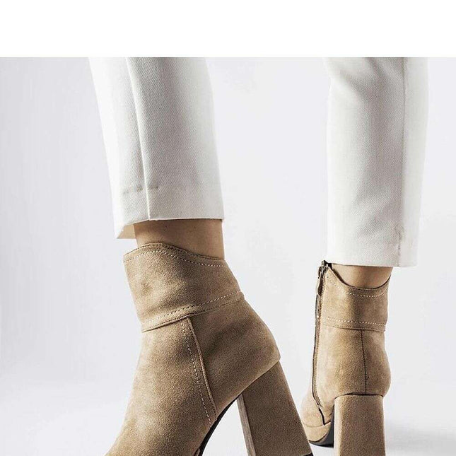 Heel boots model 205870
