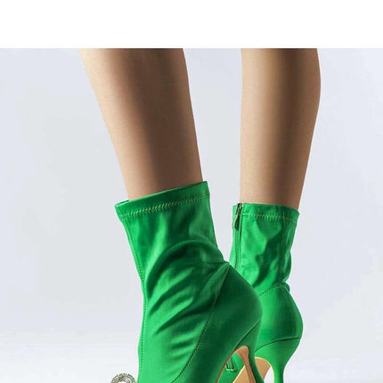 Heel boots model 205128