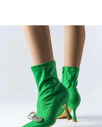 Heel boots model 205128