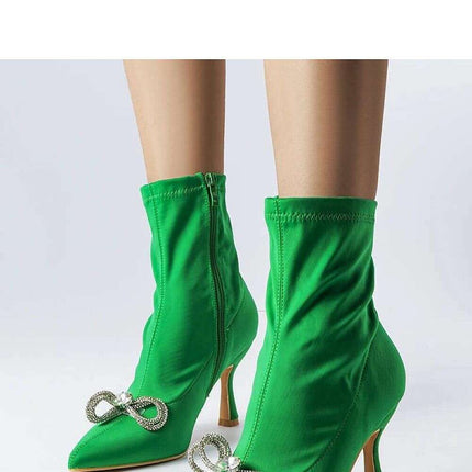 Heel boots model 205128