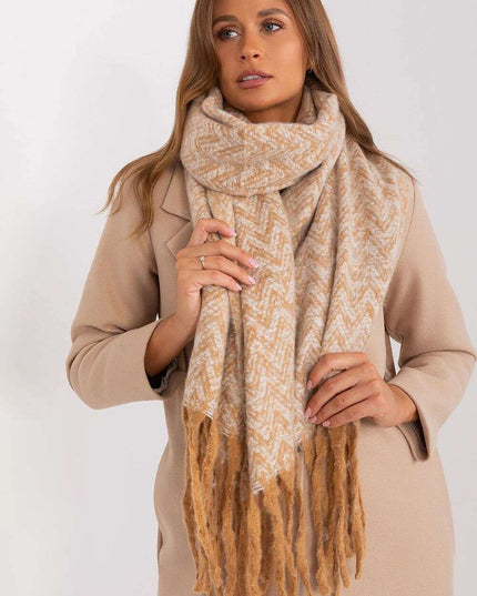Stylish Geometric Patterned Wrap Shawl