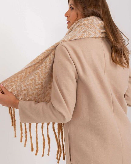 Stylish Geometric Patterned Wrap Shawl