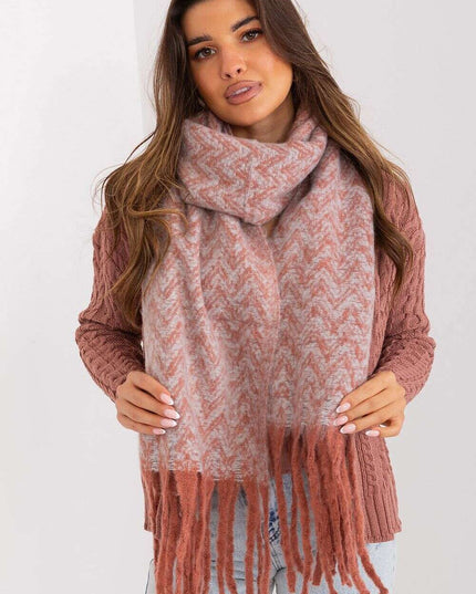 Stylish Geometric Patterned Wrap Shawl