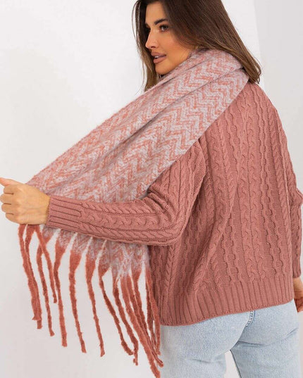 Stylish Geometric Patterned Wrap Shawl