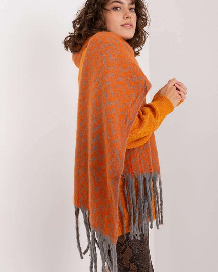 Stylish Geometric Patterned Wrap Shawl