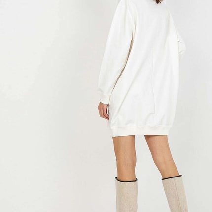 Oversized Women’s Sweatshirt – Soft Cotton Blend, Modern Style