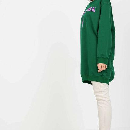 Oversized Women’s Sweatshirt – Soft Cotton Blend, Modern Style