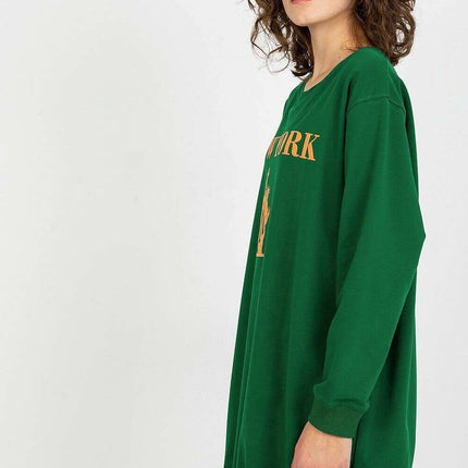 Oversized Women’s Sweatshirt – Soft Cotton Blend, Modern Style