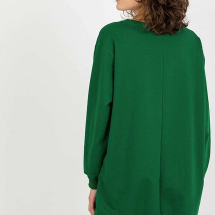 Oversized Women’s Sweatshirt – Soft Cotton Blend, Modern Style