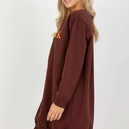 Oversized Women’s Sweatshirt – Soft Cotton Blend, Modern Style