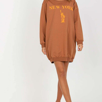 Oversized Women’s Sweatshirt – Soft Cotton Blend, Modern Style