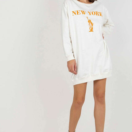 Oversized Women’s Sweatshirt – Soft Cotton Blend, Modern Style