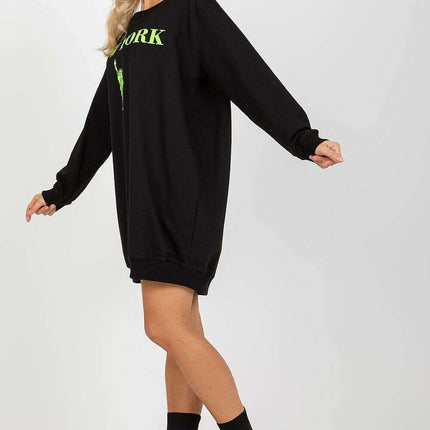 Oversized Women’s Sweatshirt – Soft Cotton Blend, Modern Style