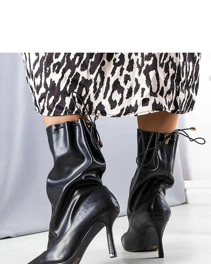 Heel boots model 206422