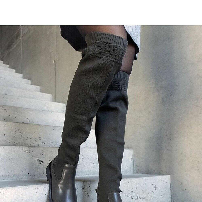 Heel boots model 206441