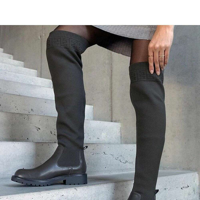 Heel boots model 206441