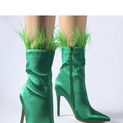 Heel boots model 206484