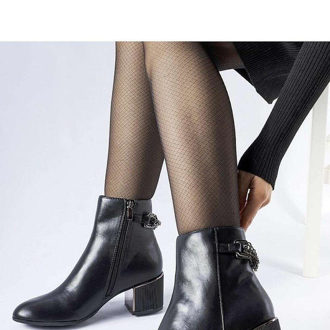 Heel boots model 206491