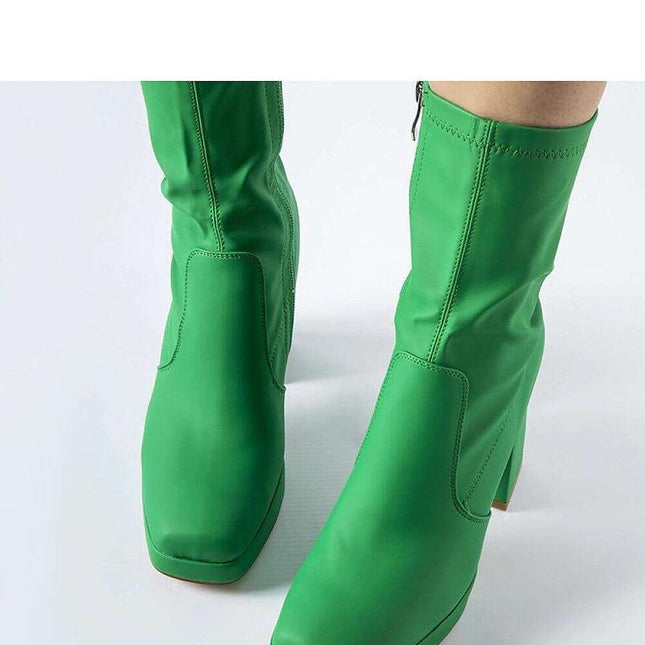 Heel boots model 206496