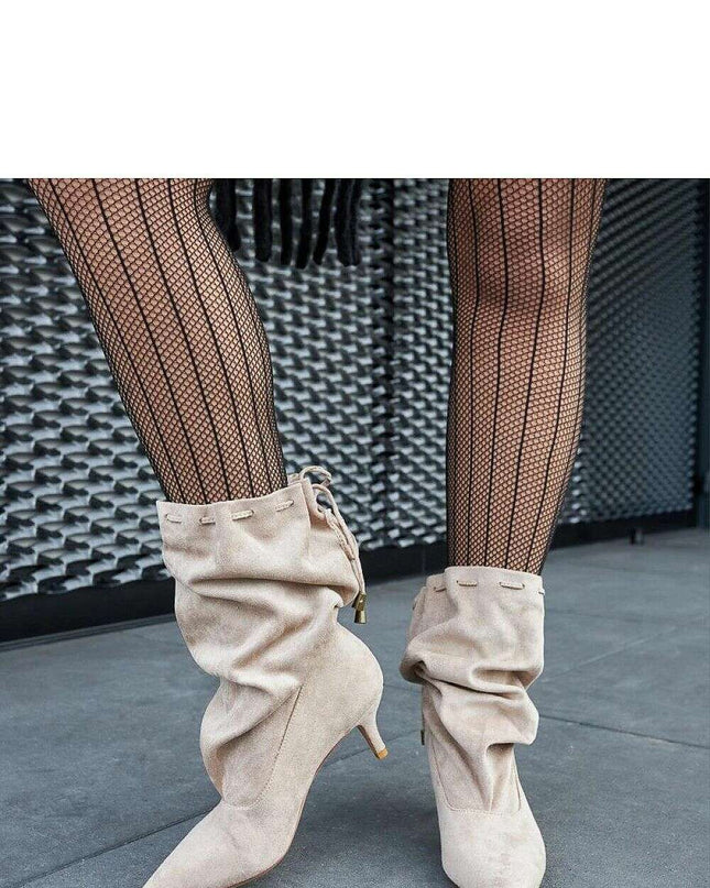 stiletto heeled boots model 206500