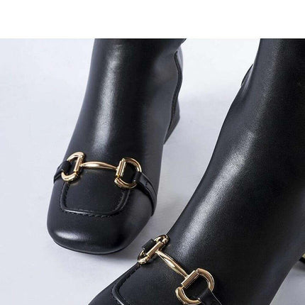 Heel boots model 204735