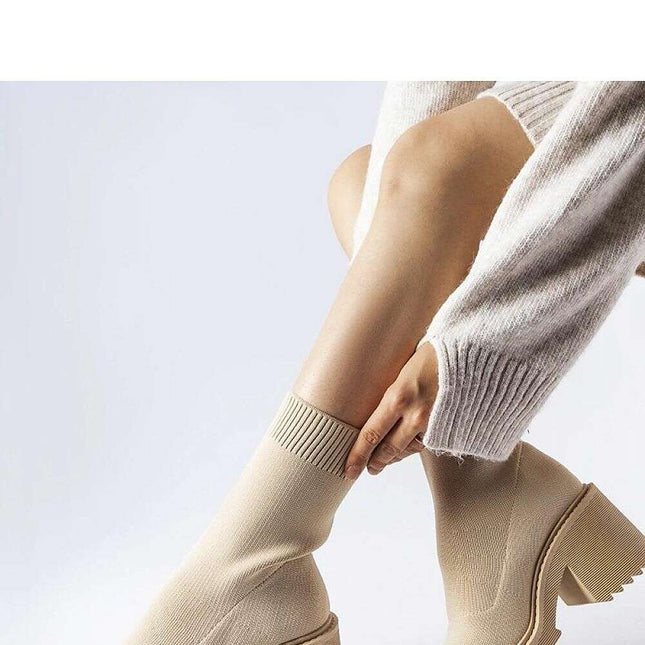Heel boots model 206510