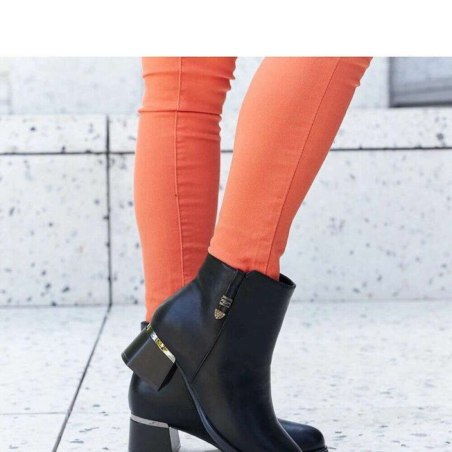 Heel boots model 206548