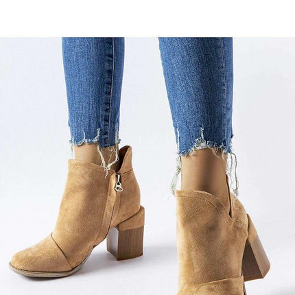 Heel boots model 206573