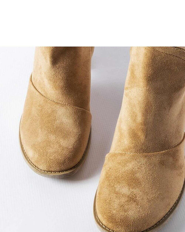 Heel boots model 206573