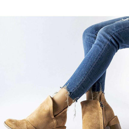 Heel boots model 206573
