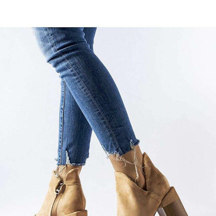 Heel boots model 206573