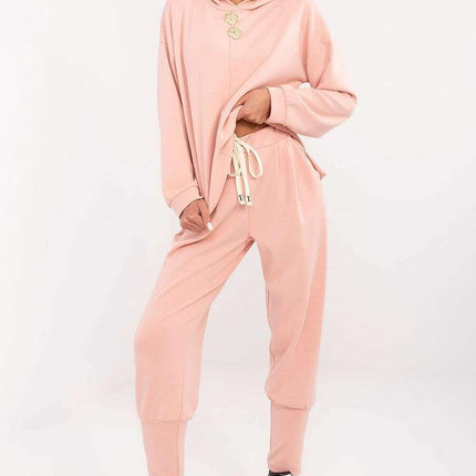 Women Tracksuit Trousers Model 207021 High Waist Comfort