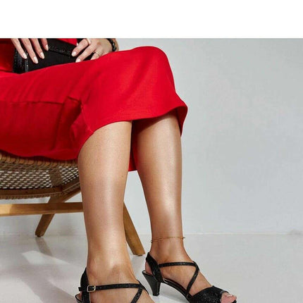 Heel sandals model 207503