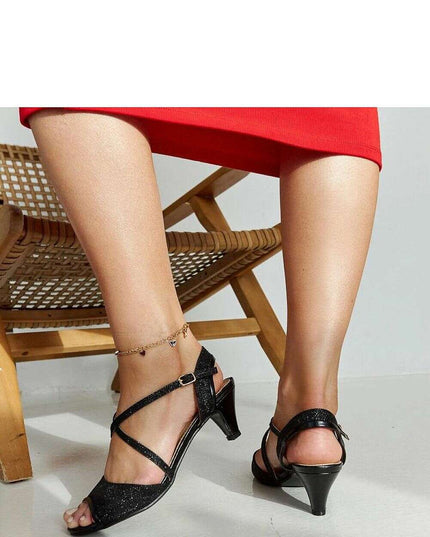 Heel sandals model 207503